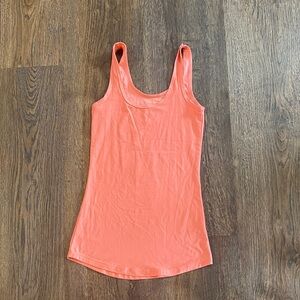 No Boundaries Bright Coral Tank Top